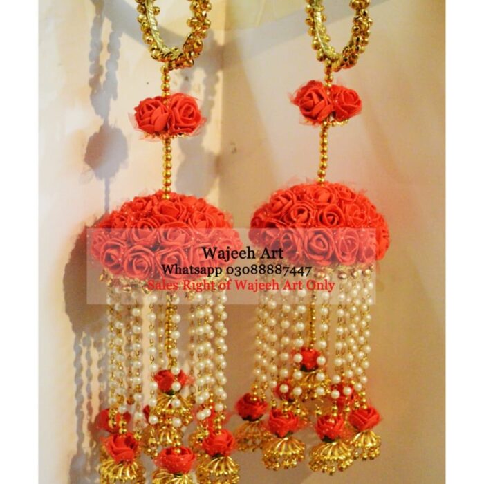 kaleera03 Red Rose Pearl Bridal Kaleera