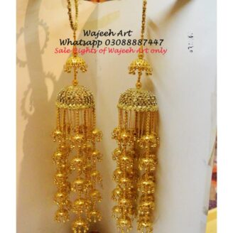 kaleera13 Golden Bride's Kaleera For Sangeet/Mayoon/Nikkah