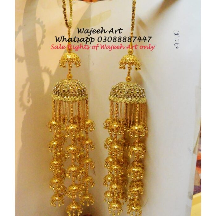 kaleera13 Golden Bride's Kaleera For Sangeet/Mayoon/Nikkah