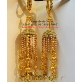 kaleera14 All Gold Bridal Kaleeray With Embellishment