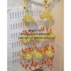 kaleera15 Gota Bridal Kaleera With Red Pearls