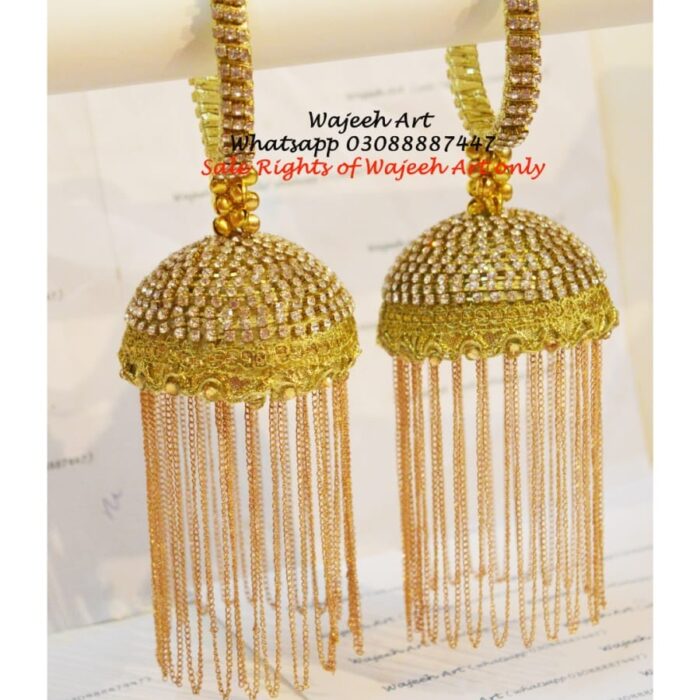 kaleera20 Traditional Gold Bridal Kaleeray for wedding