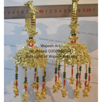 kaleera21 Pair of Gota Bridal Kaleeray for Sangeet/Mayoon/Mehndi