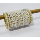 kBangle192 All Pearls Bangle Set