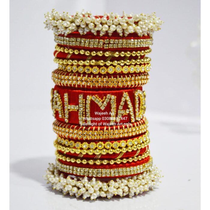 kBangle247 Special Bridal Kundan Bangle Set