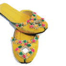 Shoe18 Yellow Gota Mule