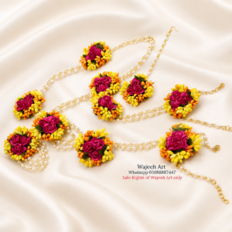FJewel36 Complete Artificial Floral Jewellery