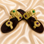 Shoe13 Handmade Gota Kolhapuri Chappal