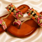 Shoe30 Handmade Gota Kolhapuri Chappal