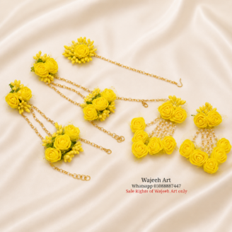 FJewel17 Special Artificial Dough Flower Jewellery For Mayon