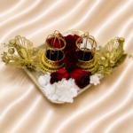 EngTray-11 Golden Cage Style Engagement Ring Tray