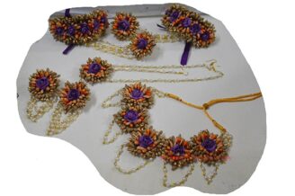 Sunflower Artificial Flower Jewllery Set