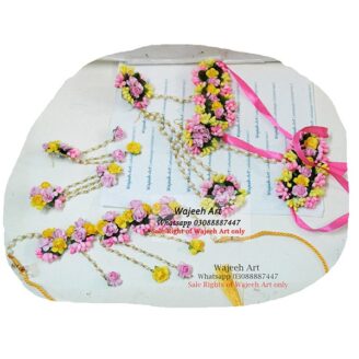 FJewel20 Elegant Artificial Flower Jewellery Set For Wedding