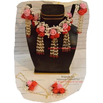 FJewel25 3 in 1 Handmade Artificial Flower Jewellery