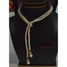 GJewel224 Stylish White Pearl Necklace Set