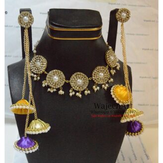 GJewel236 Handmade Gota Jewellery Set