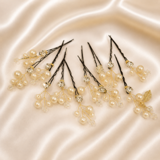 HairAcc15 Pearls HairPin Rs.30/ For One
