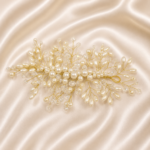HairAcc16 Pearl & Crystal Head Piece