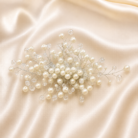 HairAcc25 Pearl and Crystal Headpiece