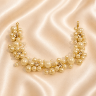 HairAcc42 Pearl Hair Vine