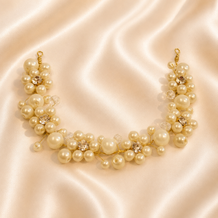 HairAcc42 Pearl Hair Vine
