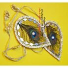 Yellow Customized Wedding Pan Patta For Mehndi
