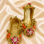 Shoe35 Handmade Gota Pearl Khussa