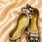 Shoe62 Traditional Handmade Gota Khussa