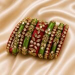 KBangle182 Customized Kundan Bangle Set