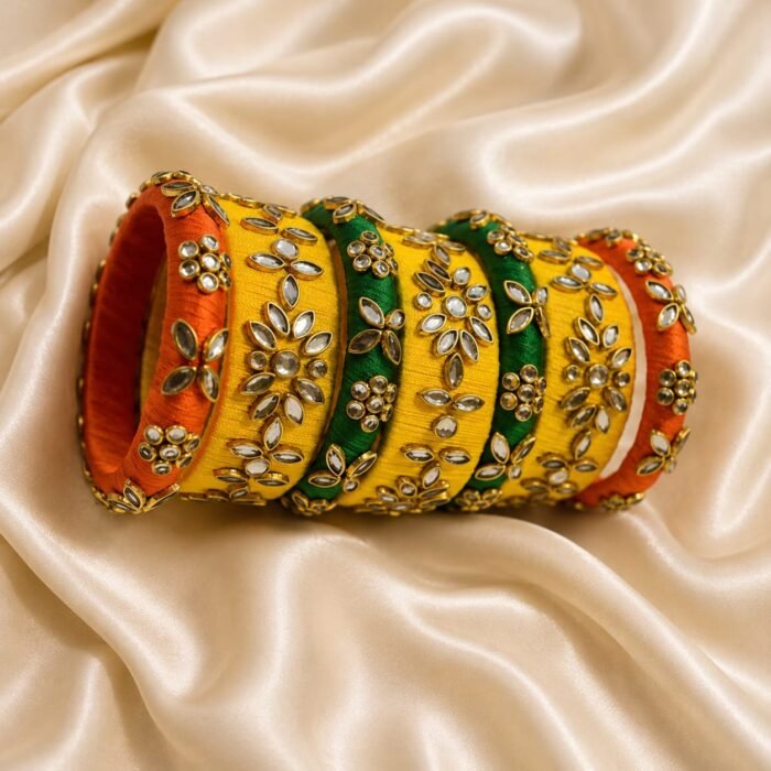 KBangle172 Special Mayon Kundan Bangle Set For Brides KBangle172 Special Mayon Kundan Bangle Set For Brides