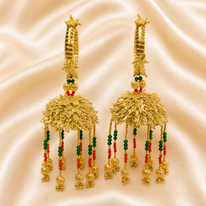 kaleera21 1450 kaleera21 Pair of Gota Bridal Kaleera for Sangeet/Mayon/Mehndi