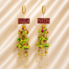 kaleera36 Floral Bridal Wedding Kaleera with Name for Nikah/Mehandi/Sangeet