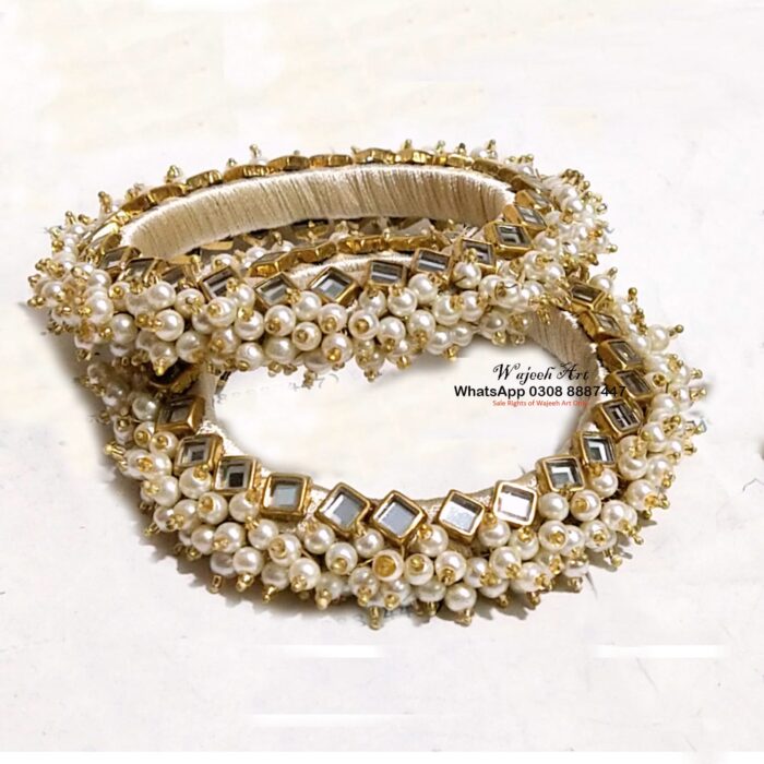 KBangle294 Pair of simple bangle set