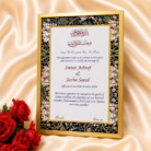 NikkahCertificate02 Luxury Custom Marriage/Nikkah Certificate