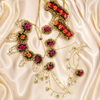 FJewel42 Complete Floral Dough Jewellery Set