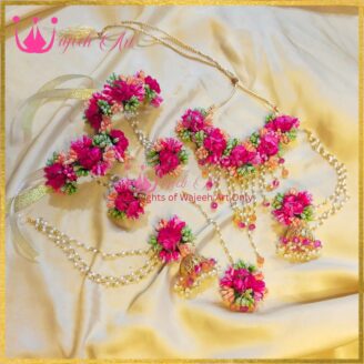 FJewel60 Flower Dough Jewellery Set For Wedding