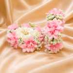 FJewel63 Pair of Pink & White Handmade Bridal Gajray