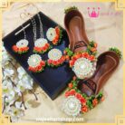 FJewel71 Artificial Dough Jewellery Set with Khussa