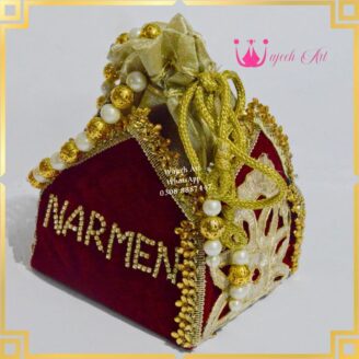 Potlibag08 Customized Name Potli Bag