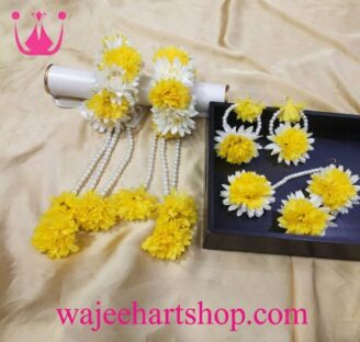 FJewel80 Artificial Flower Jewellery For Mayon Bride