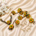 FJewel80 Pearl Dough Jewellery Set for Mehndi/Mayon