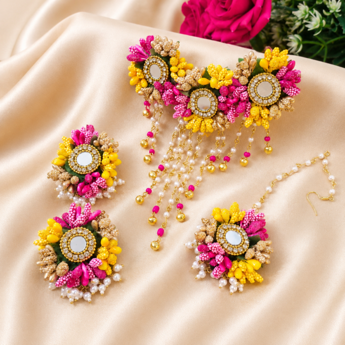 FJewel79 Bridal Dough Jewellery Set For Mehndi/Mayon
