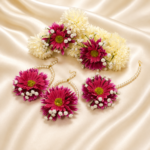 Fjewel90 Artificial Flower Jewellery including Gajray & Bindiya