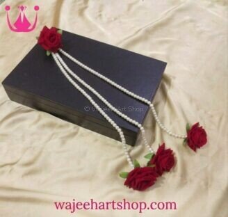 Hair82 Rose Hanging Hair Gajra